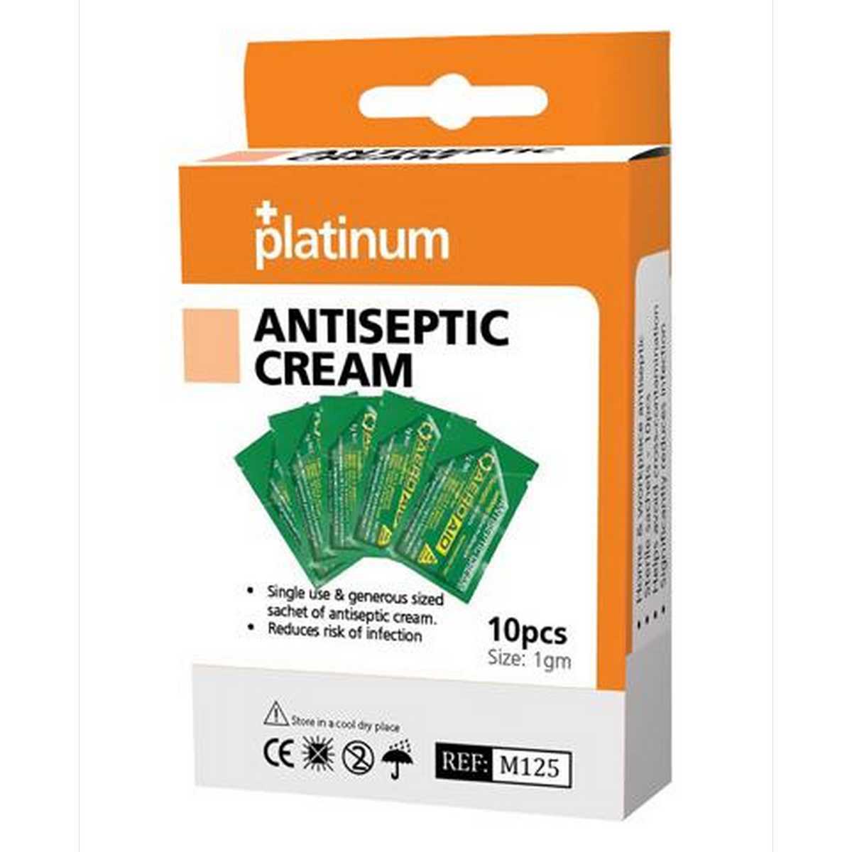 Platinum Antiseptic Cream 1g sachets (10 pack)