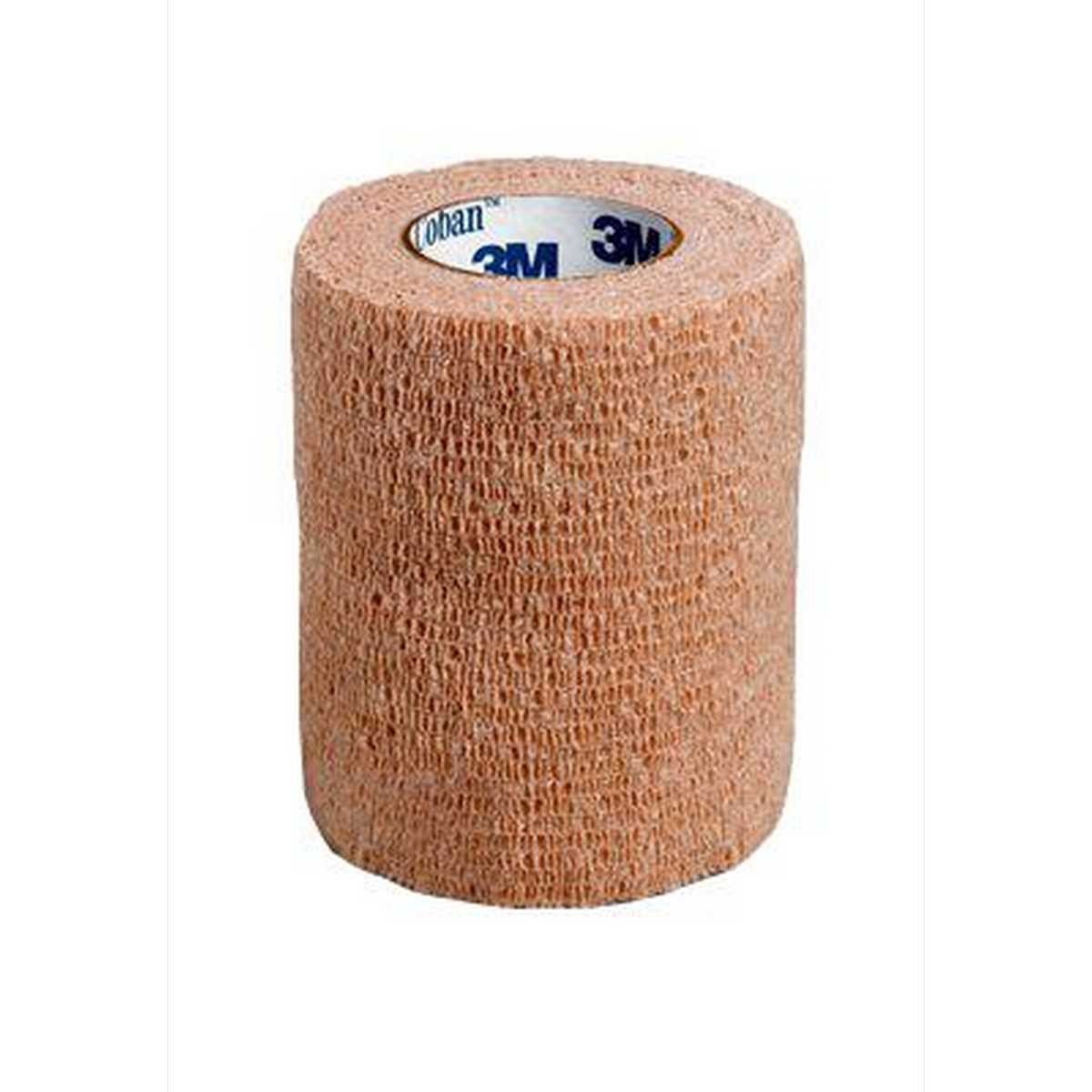 3M Coban Cohesive Bandage Tan 15cm x 4.5m (Single)