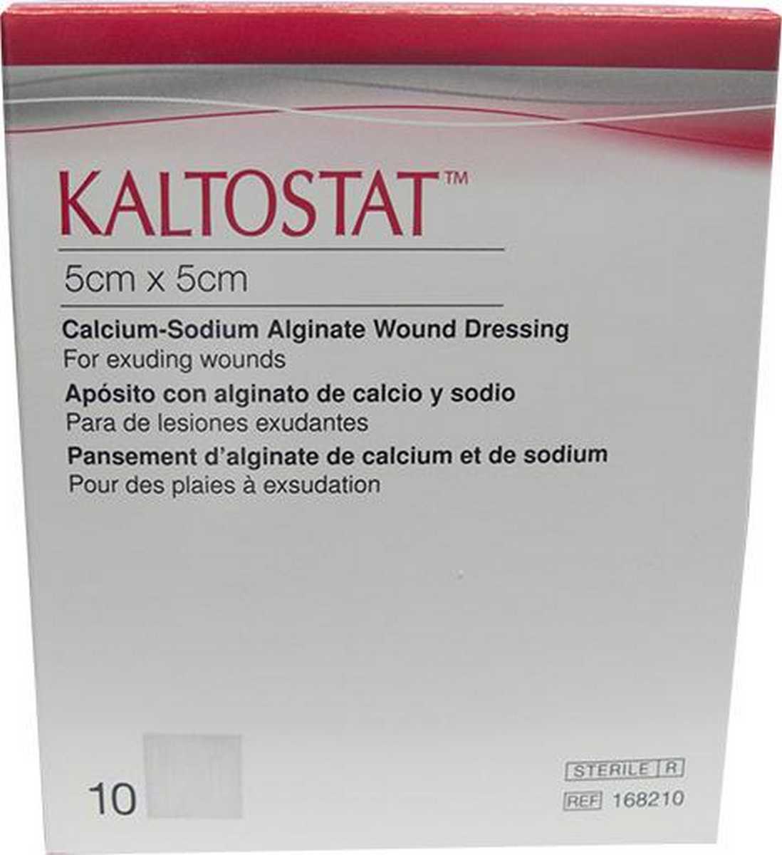 Kaltostat Calcium Alginate Dressing 7.5cm x 12cm (Single) (168212)