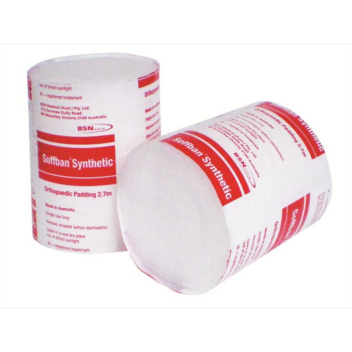 St John New Zealand - Gypsona White Bandage 10cm x 3.5m (Single)