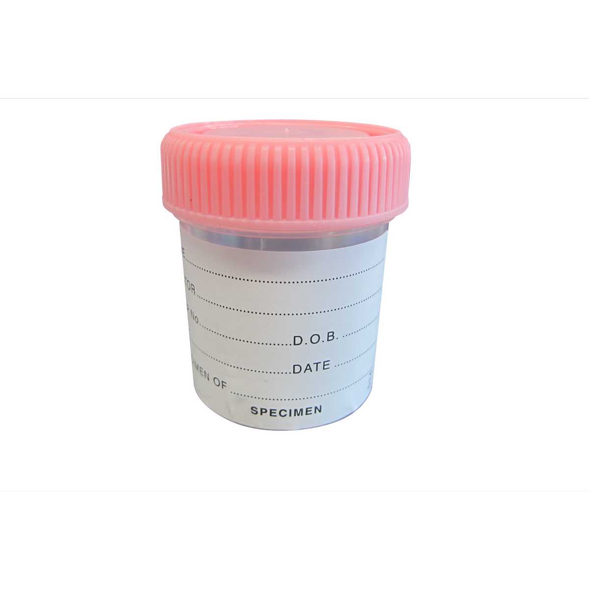 Plastic Specimen Container with Lid 45ml
