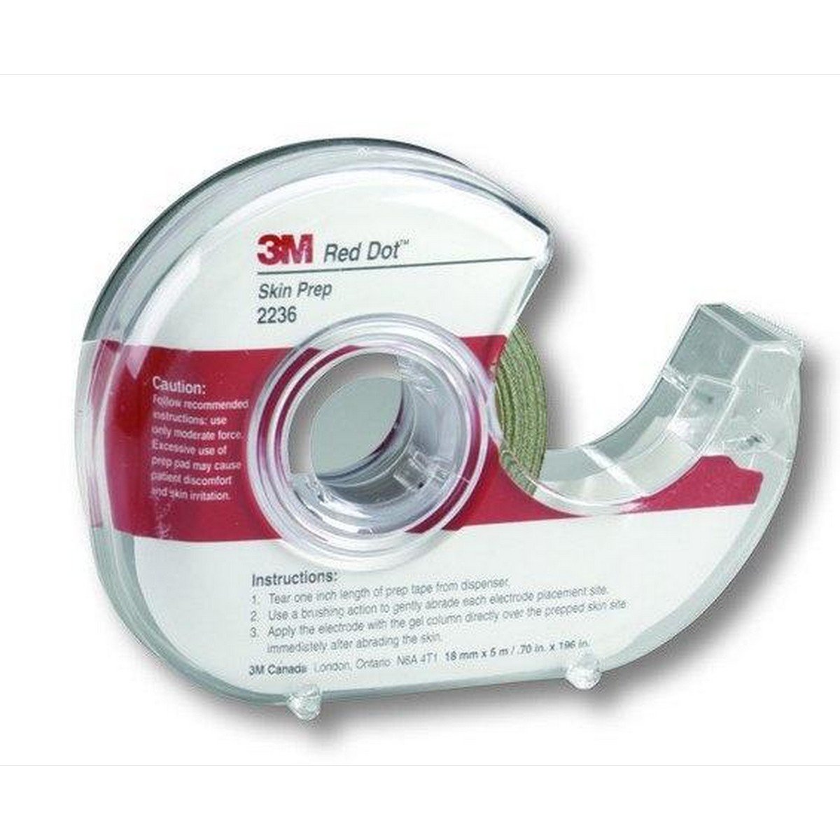 3M Trace Prep for Red Dot Monitoring Electrodes Tape Dispenser