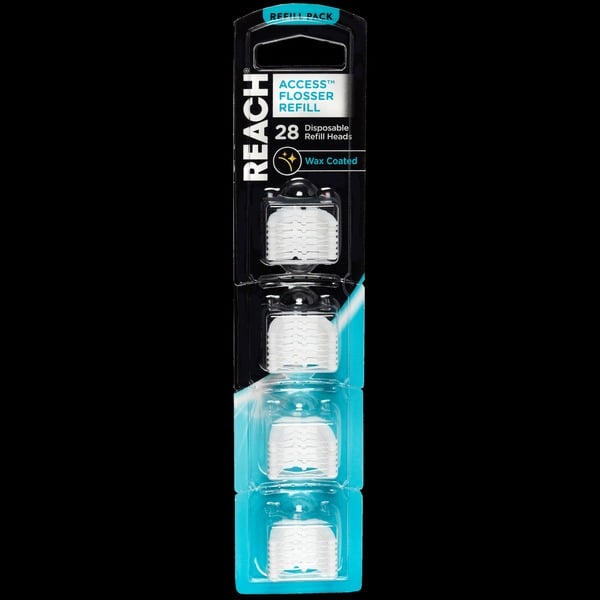 Listerine Reach Flosser Clean Paste Refill (Pack of 28)
