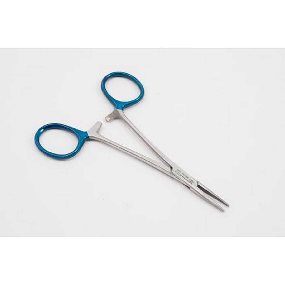 Mosquito Forceps Straight Sterile Single Use Blue Ends 12.5cm