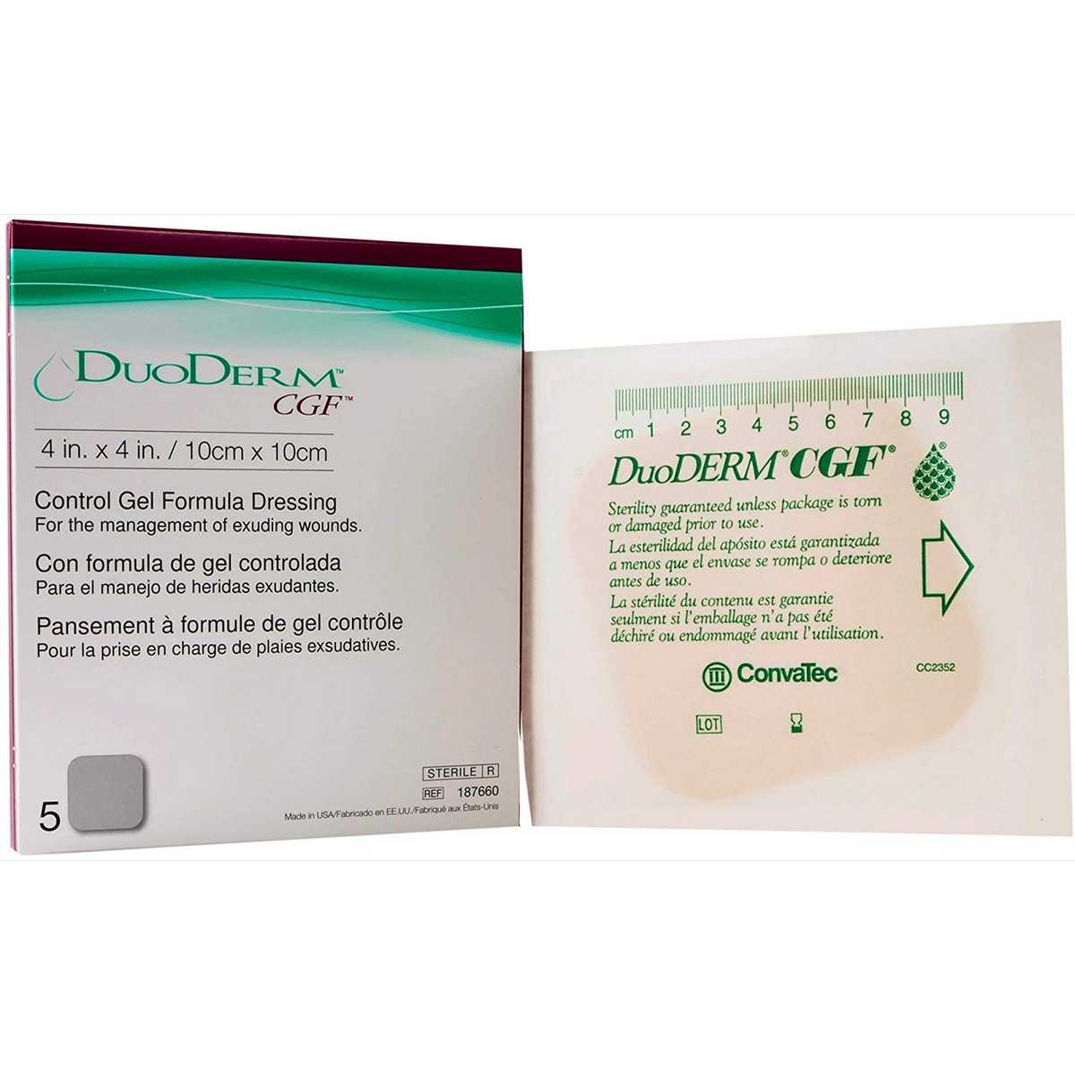 Duoderm Hydrocolloid Dressing CGF 10cm x 10cm (187660) (Single)