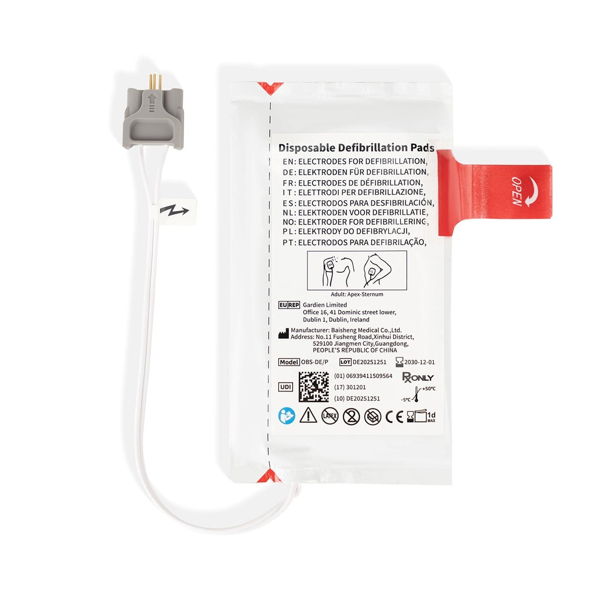 St John Defibrillator Replacement Pads