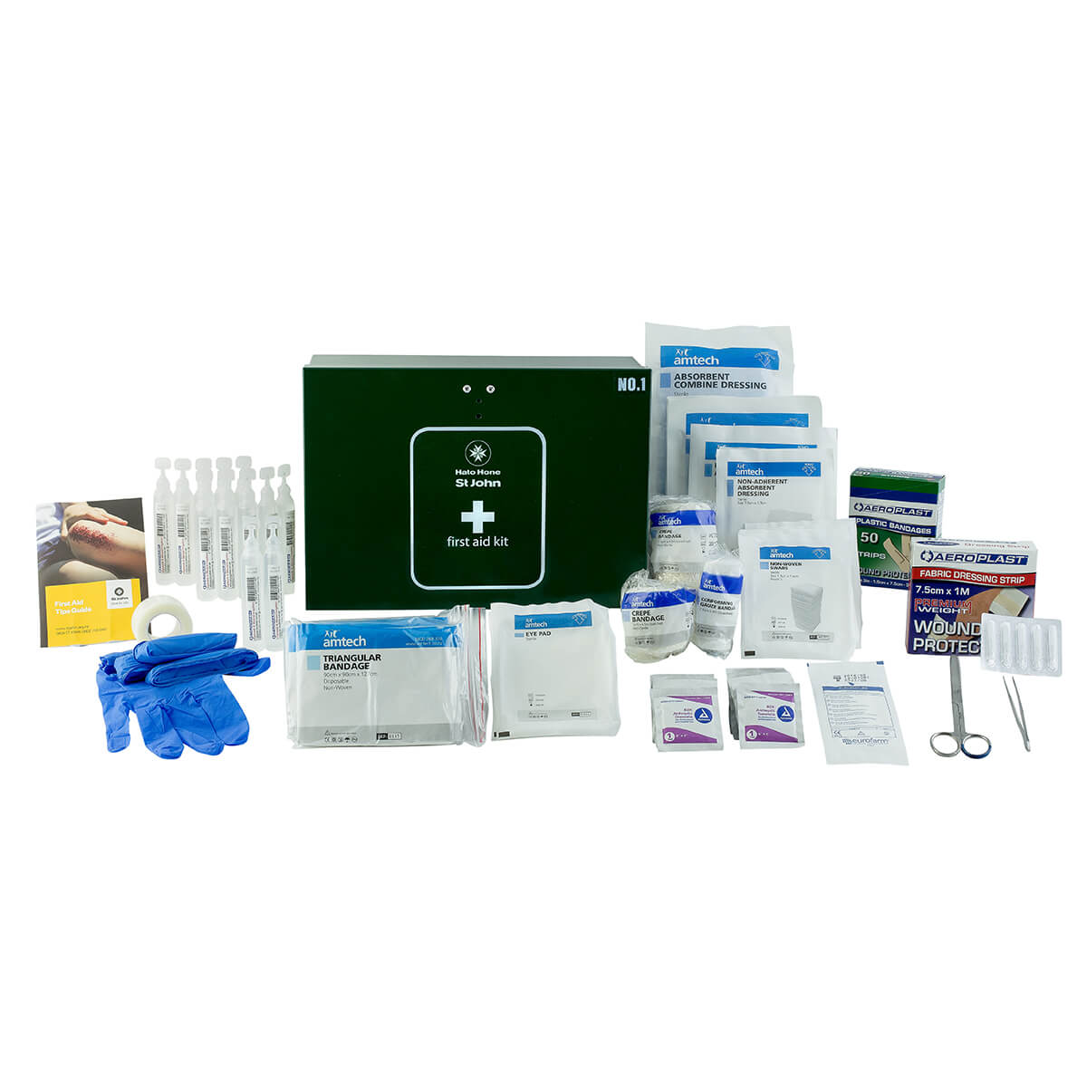 St John No 1 Metal First Aid Kit