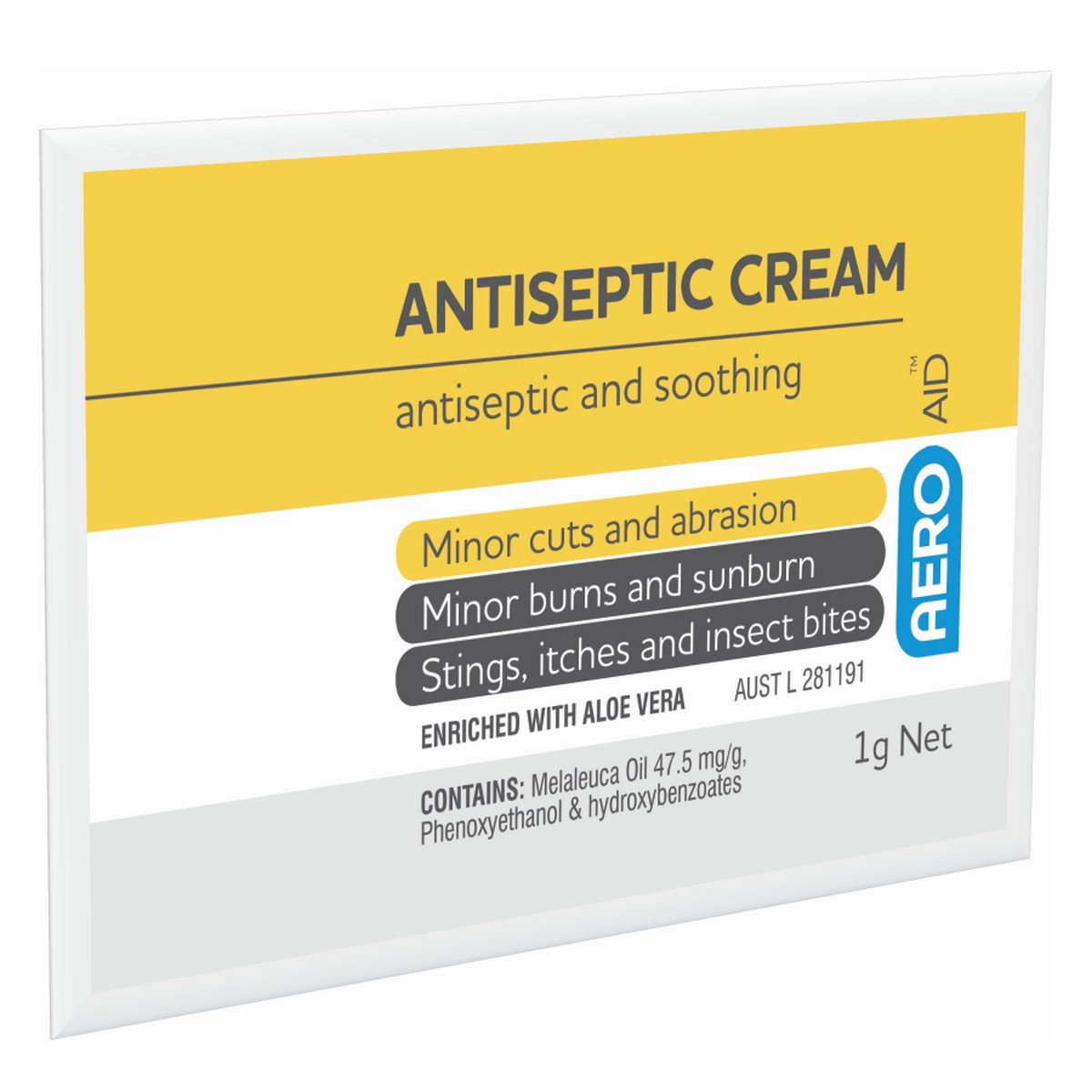Antiseptic Itch Relief Gel Sachet 1g