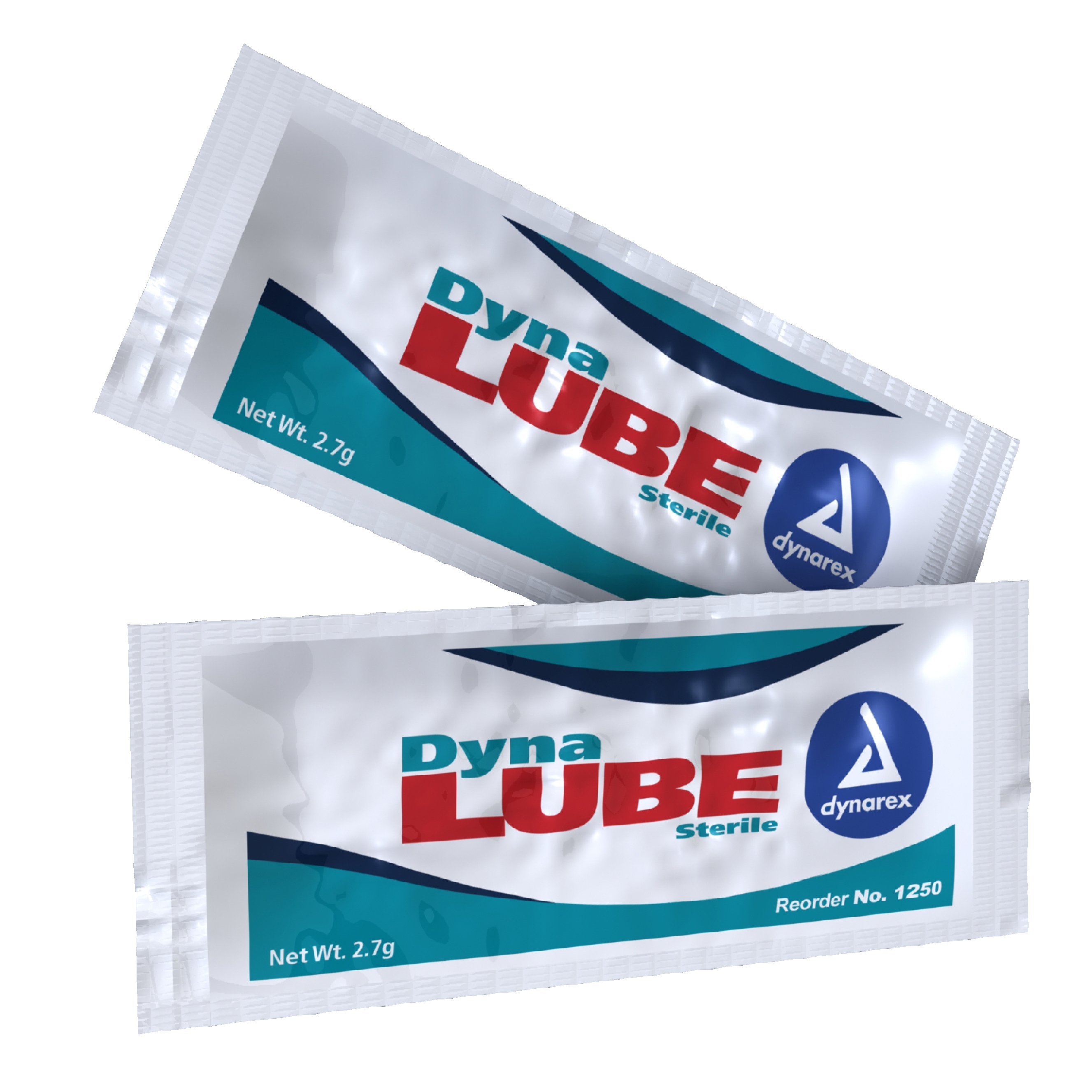 Dynarex Lube Lubrication Sachet Jelly Sterile 2.7g Box 144 (1250)