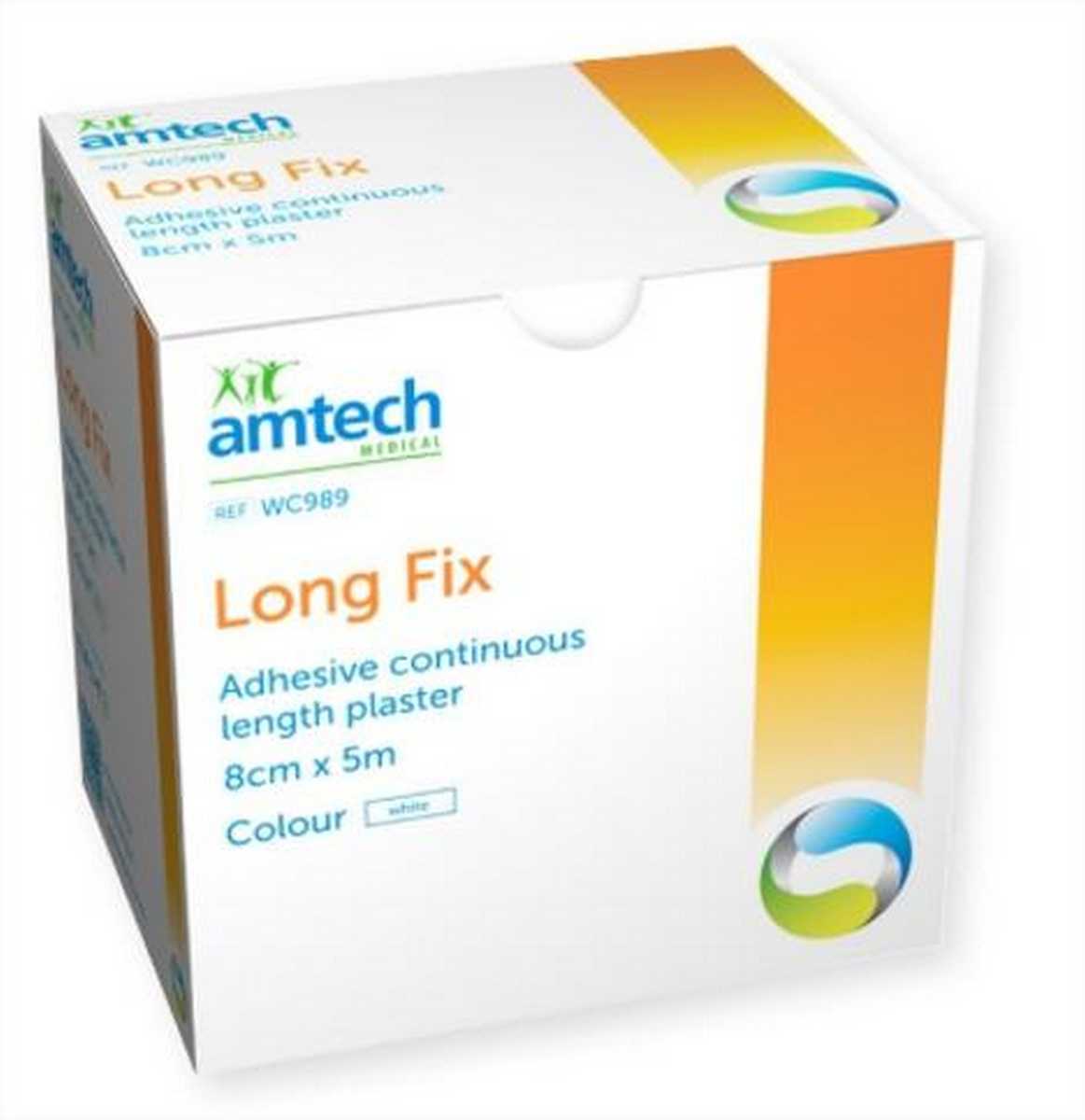 Amtech Long Fix Adhesive Plaster Strip 6cm x 5m