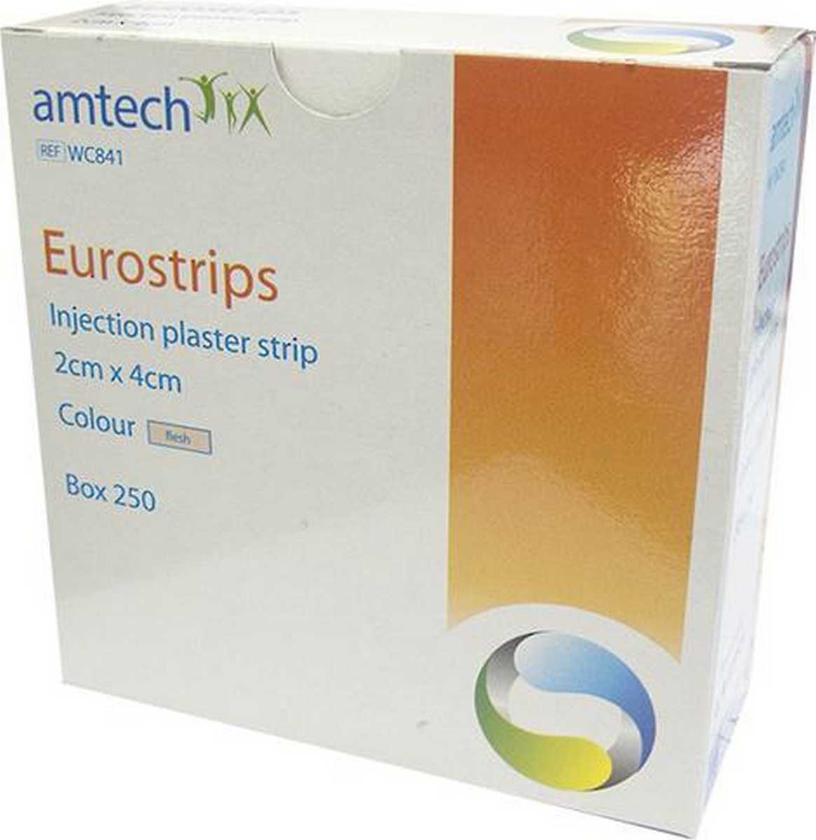 Amtech Eurostrips Injection Site Strips 2cm x 4cm (Box 250)