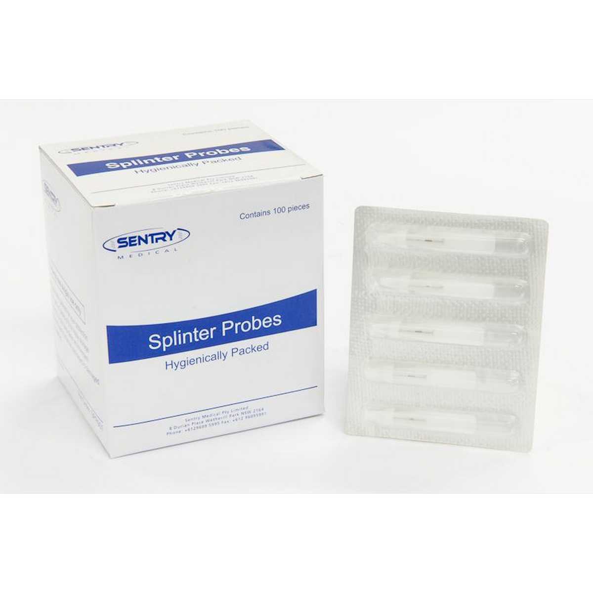 Sentry Foil Wrapped Splinter Probes (Box 100)