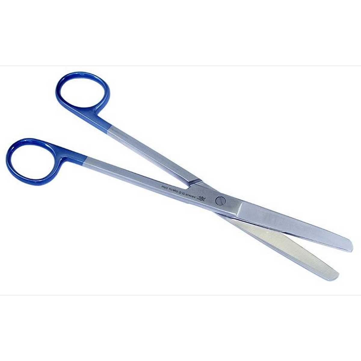 St John New Zealand - Scissors Blunt End Blue Handle Sterile 20cm