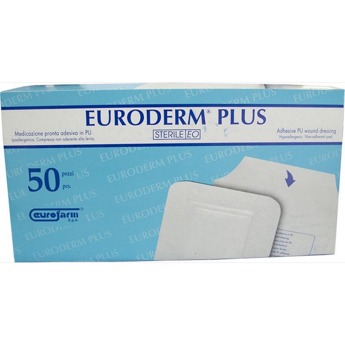 Eurofarm Euroderm Plus Transparent Film Dressing (Box 50)