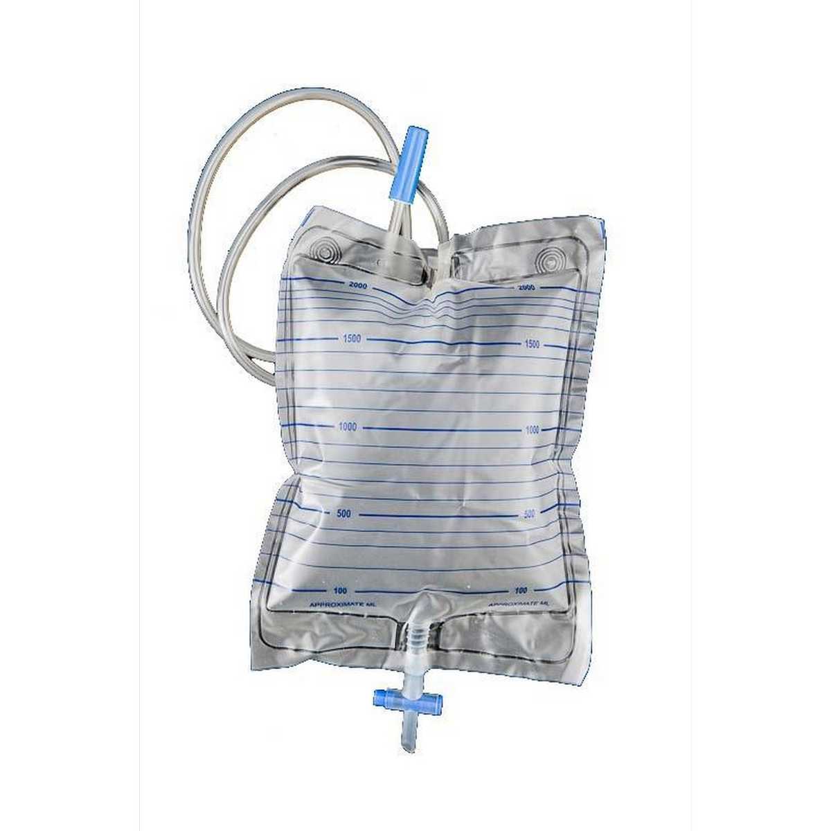 Urine Leg Bag with Push/Pull Tap 2 Litre