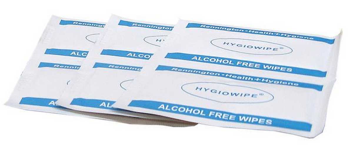 Rennington No-Alcohol Large Wipes (Box 100)