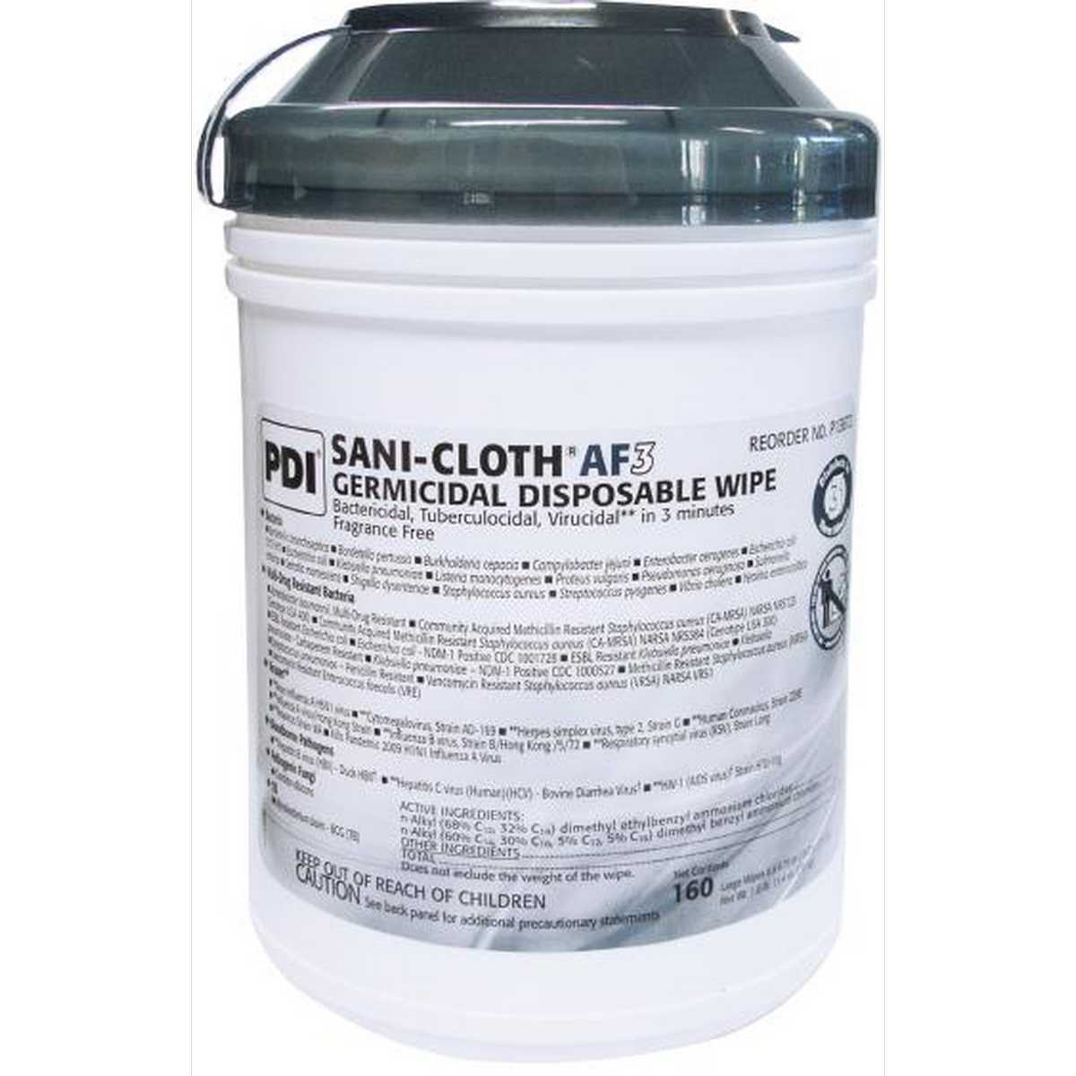 thumbnail interactive-video image 1 of PDI Sani-Cloth Prime Germicidal Wipes - 65 Extra Large Sanitizing Wipes P24284 1 of 5